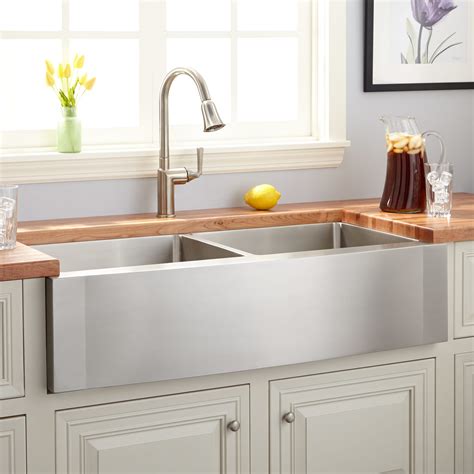 stainless steel sink for 36 inch cabinet|farmhouse sink stainless steel 36.